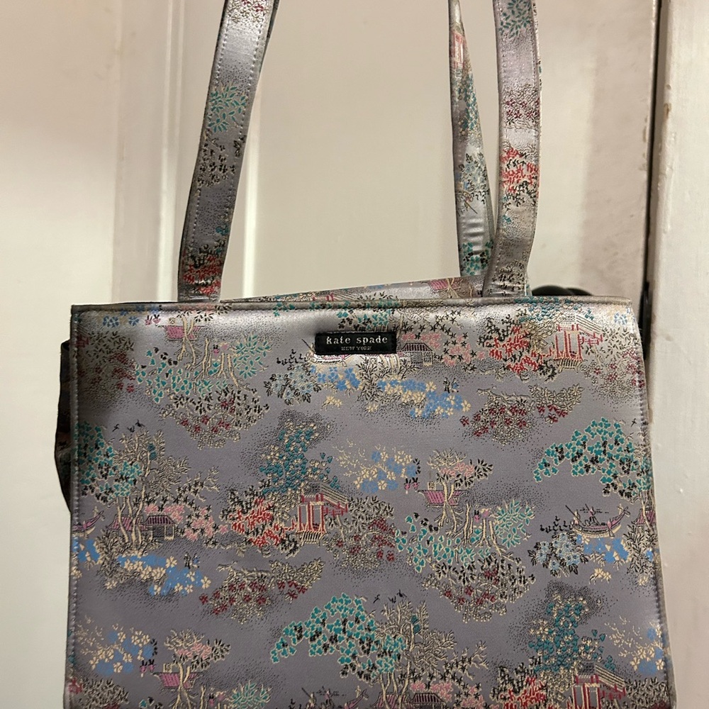 Kate Spade Gray Floral Women's Bag